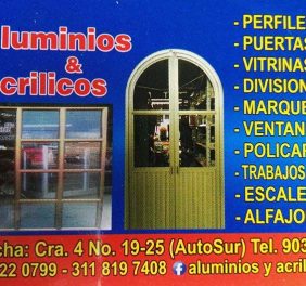 ACRILICOS & ALUMINIOS