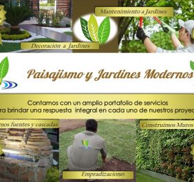 PAISAJISMO Y JARDINES MODERNOS
